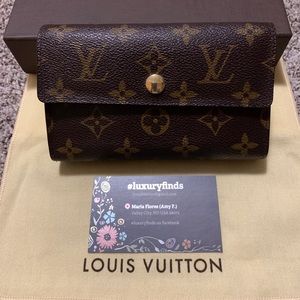 Authentic Louis Vuitton Alexandria Wallet